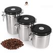 Picture of STAINLESS STEEL COFFEE BEAN SEALED POT 1200ML